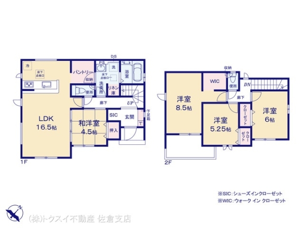 佐倉市グラファーレ城内町3期1棟1号棟新築戸建全1棟