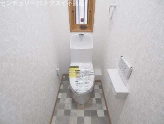 印西市美瀬1丁目の中古一戸建て(トイレ)