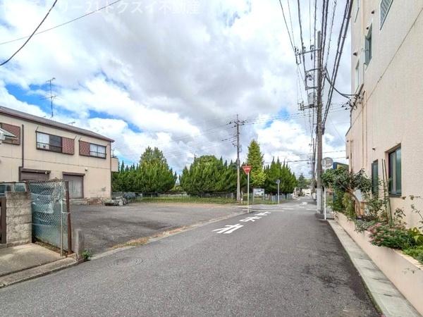 佐倉市表町1丁目の土地(前面道路含む現地写真)