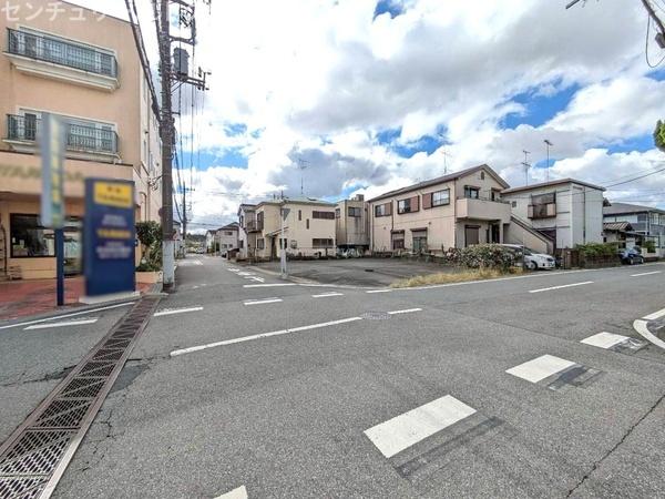 佐倉市表町1丁目の土地(前面道路含む現地写真)