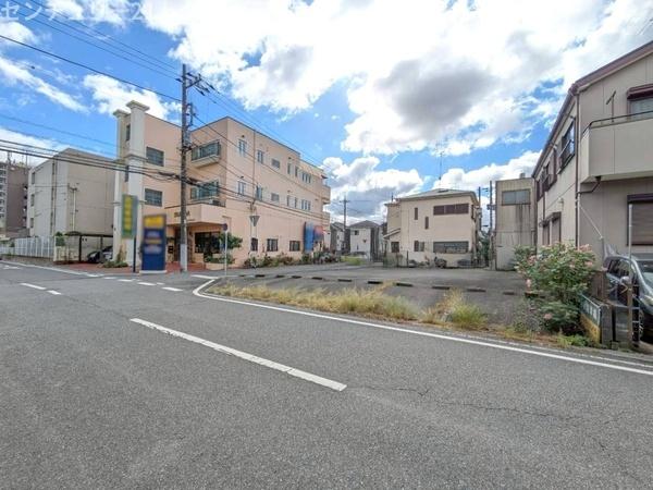 佐倉市表町1丁目の土地(前面道路含む現地写真)