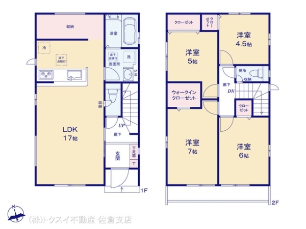 酒々井町グラファーレ酒々井3期2棟2号棟新築戸建全2棟