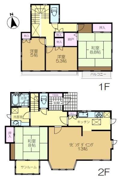 佐倉市大崎台３丁目の中古一戸建て