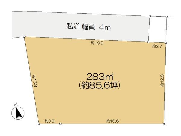 佐倉市上座　売地