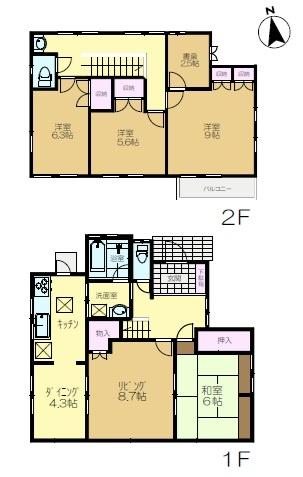 佐倉市山王２丁目の中古一戸建て