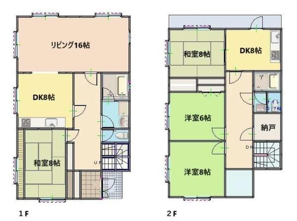 佐倉市江原台 二世帯住宅 中古戸建