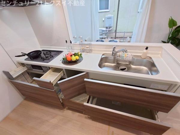 佐倉市西志津8丁目4番A号棟新築戸建全1棟(キッチン)