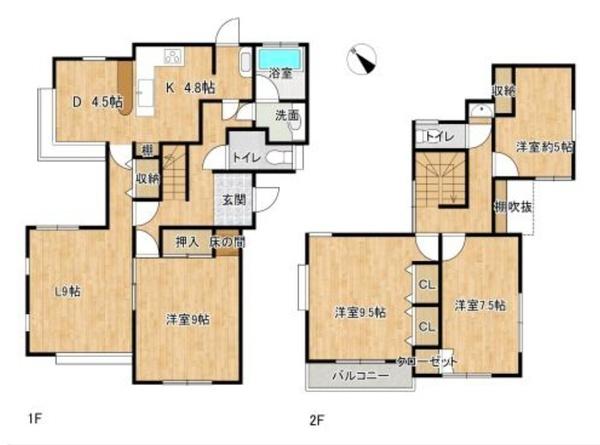 佐倉市宮ノ台２丁目の中古一戸建て