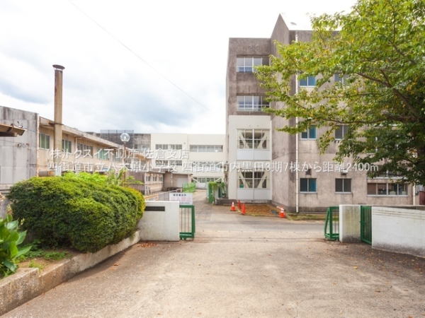 四街道市グラファーレ内黒田3期7棟4号棟新築戸建全7棟(四街道市立八木原小学校)