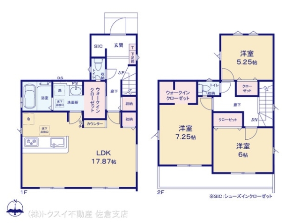 佐倉市グラファーレ飯田4期1棟1号棟新築戸建全1棟
