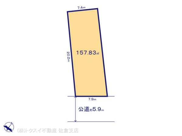 佐倉市臼井6期1号地売地