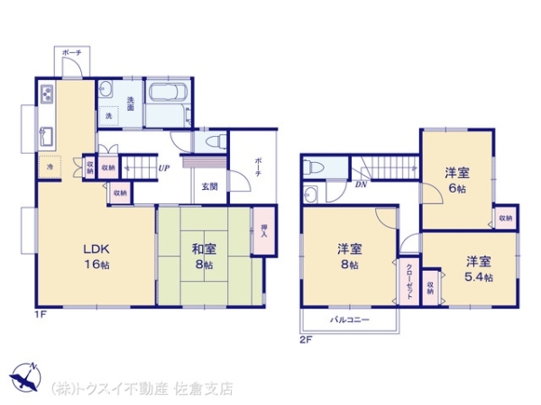 佐倉市六崎の中古一戸建て