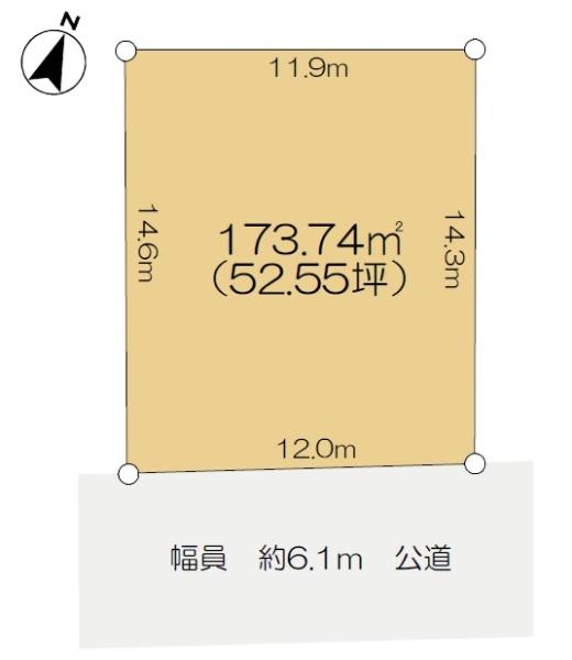 千葉市稲毛区小深町の売土地