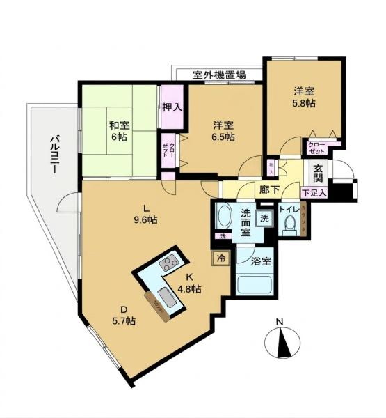 リーベスト勝田台エルベールの街Ｂ棟