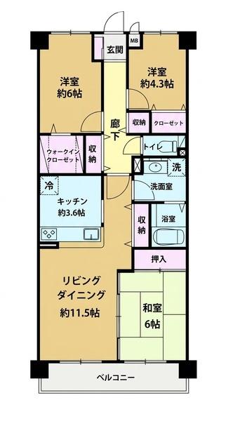 ネオハイツ佐倉勝田台