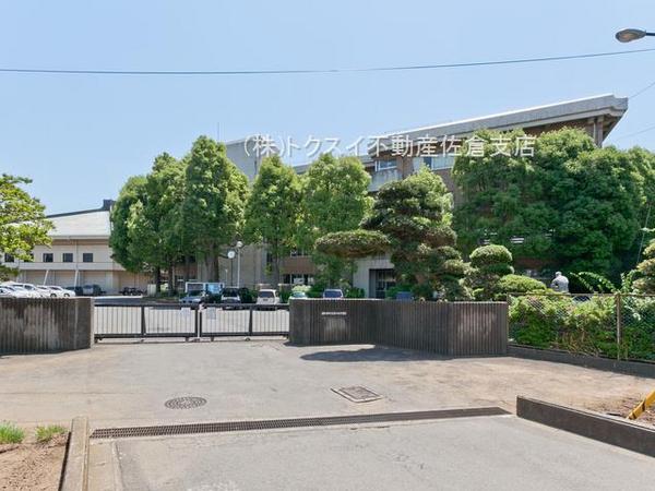 印旛郡酒々井町上岩橋の土地(酒々井中学校)