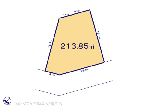 四街道市みそら４丁目の土地
