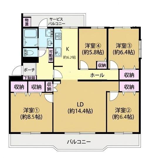 コープ野村志津７号棟