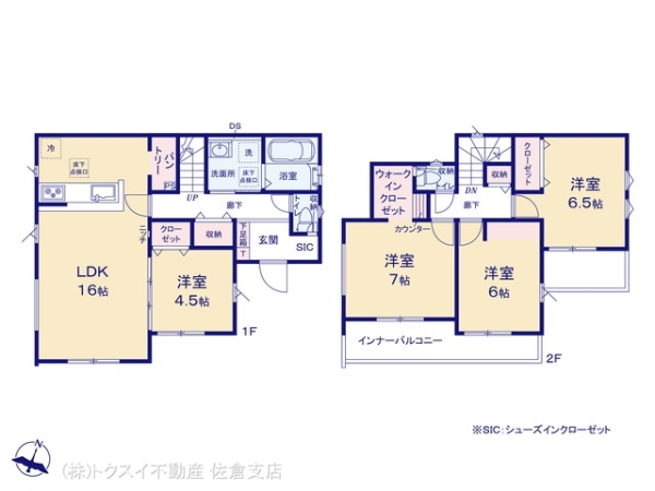 佐倉市中志津58期1棟1号棟　グラファーレ