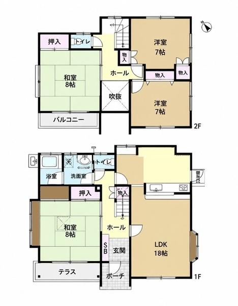 佐倉市藤治台　中古戸建