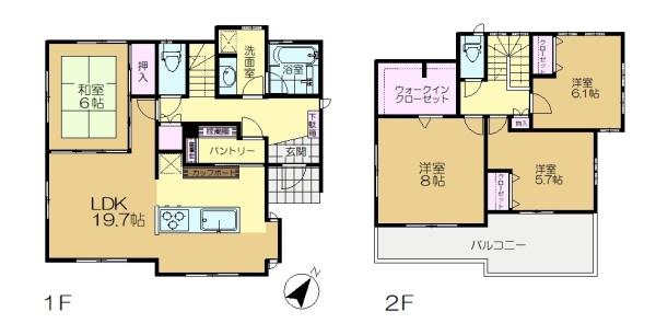 佐倉市ユーカリが丘　中古
