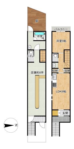 八尾市栄町１丁目の中古一戸建て