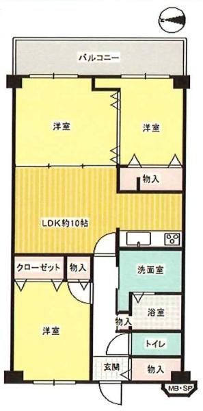 八戸ノ里ニュースカイハイツ