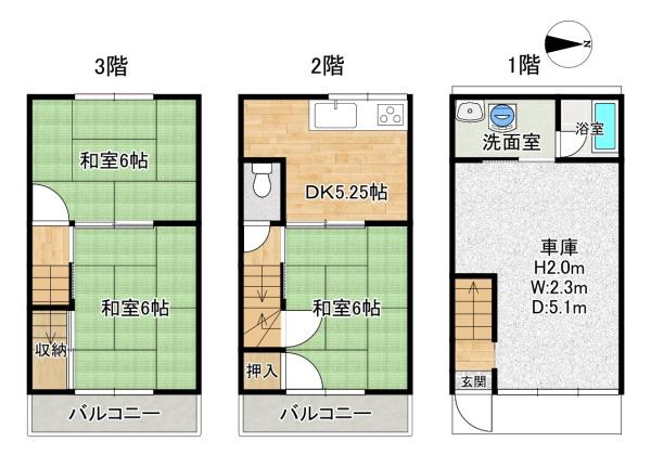 東大阪市宝町の中古一戸建て