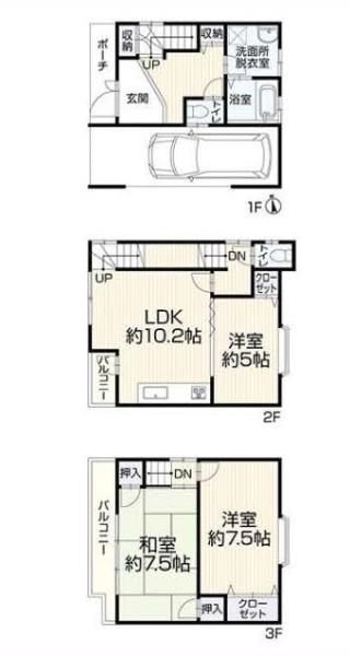 東大阪市東山町の中古一戸建