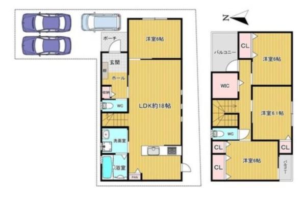 東大阪市横小路町５丁目の中古一戸建て