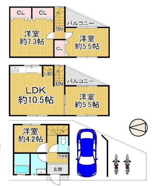 東大阪市河内町の中古一戸建て