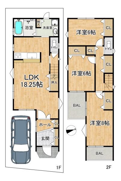 東大阪市南四条町の新築一戸建