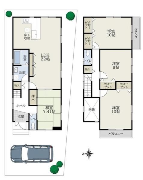 東大阪市横小路町４丁目の中古一戸建て