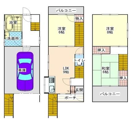 東大阪市中石切町１丁目の中古一戸建て
