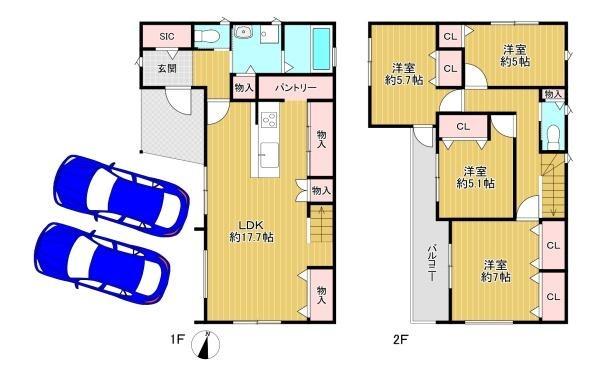 東大阪市豊浦町の新築一戸建