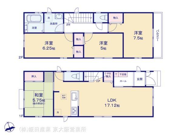 東大阪市若江本町２丁目の新築一戸建