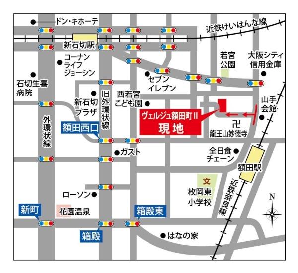 東大阪市額田町の土地