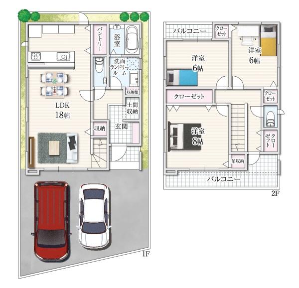 ヴェルジュ横小路町　全6区画