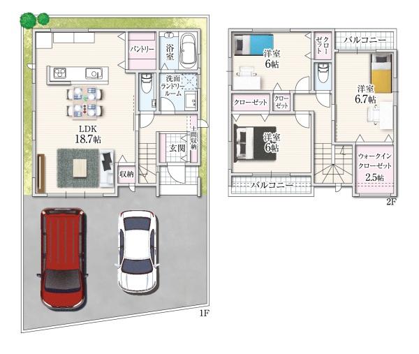 ヴェルジュ横小路町　全6区画