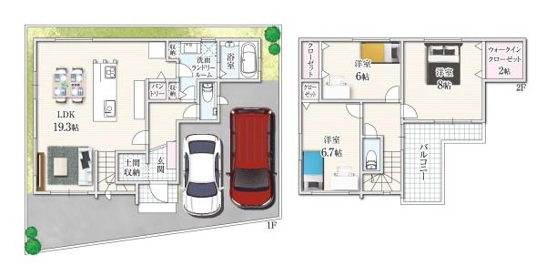ヴェルジュ横小路町　全6区画