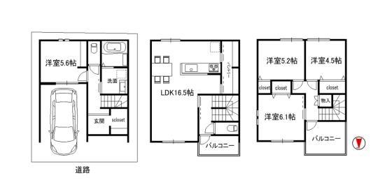 東大阪市池島町４丁目の新築一戸建