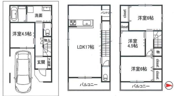 東大阪市新池島町２丁目の新築一戸建