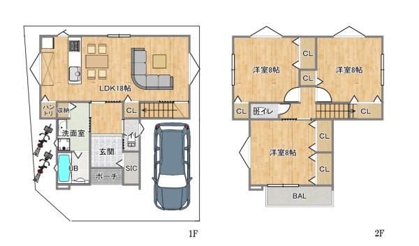 東大阪市上四条町の新築一戸建