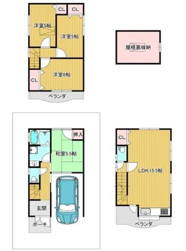 東大阪市末広町の中古一戸建