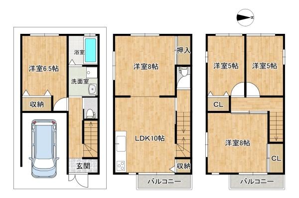 東大阪市末広町の中古一戸建