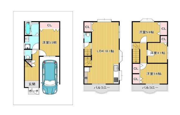 東大阪市横小路町５丁目の中古一戸建て