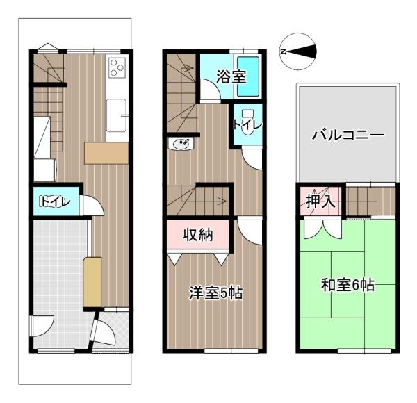 東大阪市喜里川町の中古一戸建