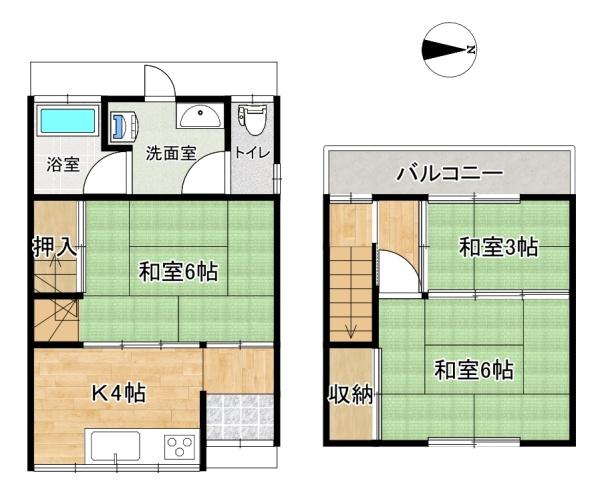 東大阪市旭町の中古一戸建て