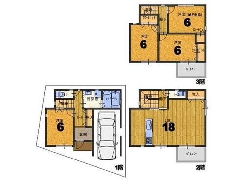 東大阪市吉田８丁目の新築一戸建