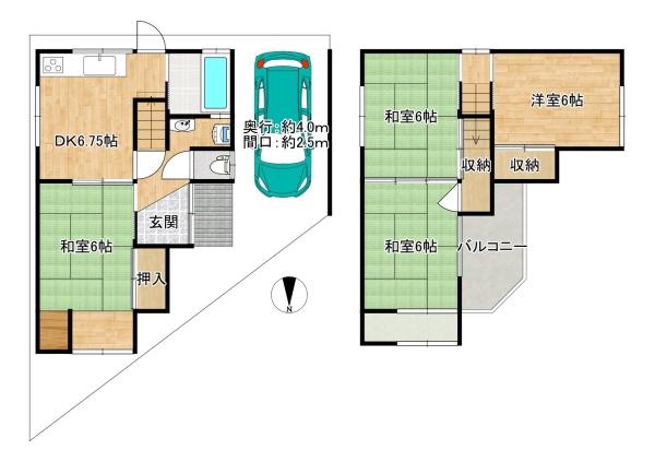 東大阪市鷹殿町の中古一戸建て